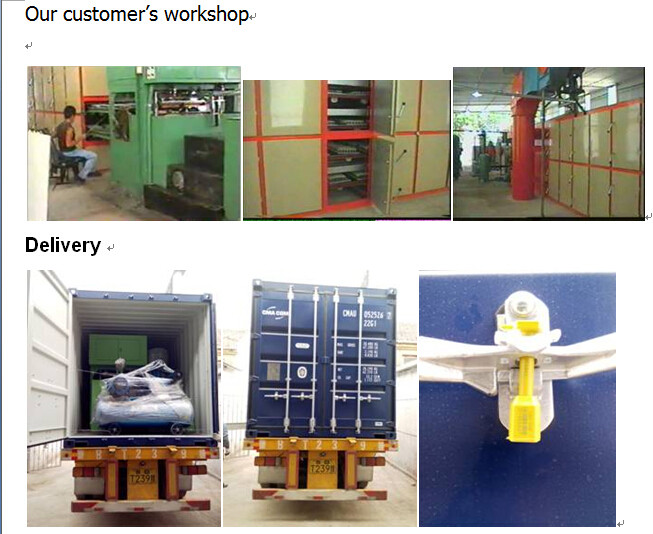 Big Capacity Rotary Type Paper Egg Tray Machine Controlled By Computers