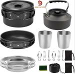 Portable Outdoor Cookware Set For 2-3 People Camping