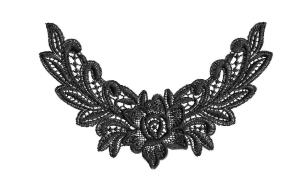 Quality High quality embroidery trimming embroidery lace collar trim wholesale