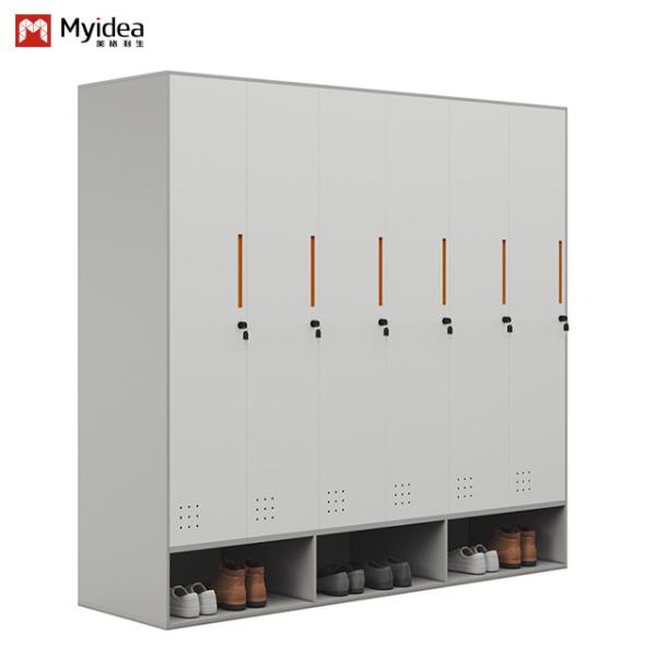 Furniture White Color Storage Cabinet Dormitory Cabinet For Bunk Bed Support
