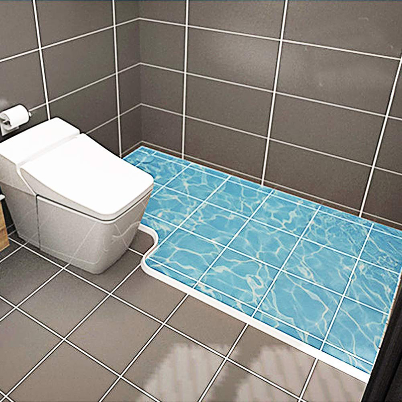 Silicone Flood Barrier for Easy Installation on Kitchen and Bathroom Countertops