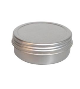 Quality 25ml 48*18 Threaded Aluminum Box Candle Balm Aromatherapy Lip Balm Cosmetic Cream Trial Sample Box wholesale