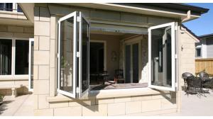 Quality Residential Aluminium Windows Double Glazed Bifold Exterior Windows wholesale