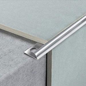 Quality Aluminium Tile Trim Square Edge Tile Trim White Bathroom Tile Metal Trim wholesale