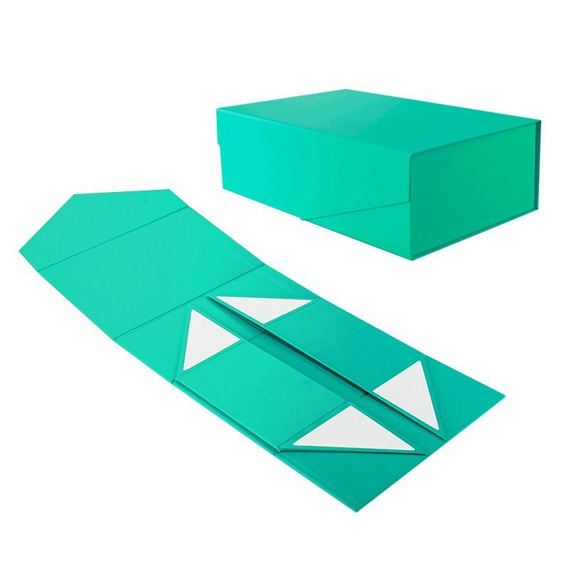 Magnetic Foldable Paper Carton Gift Box, Custom Logo Printed Cosmetic Cardboard Packaging Box