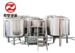 Stainless Steel Conical Copper Commercial Beer Brewing Equipment 50L 100L Mash