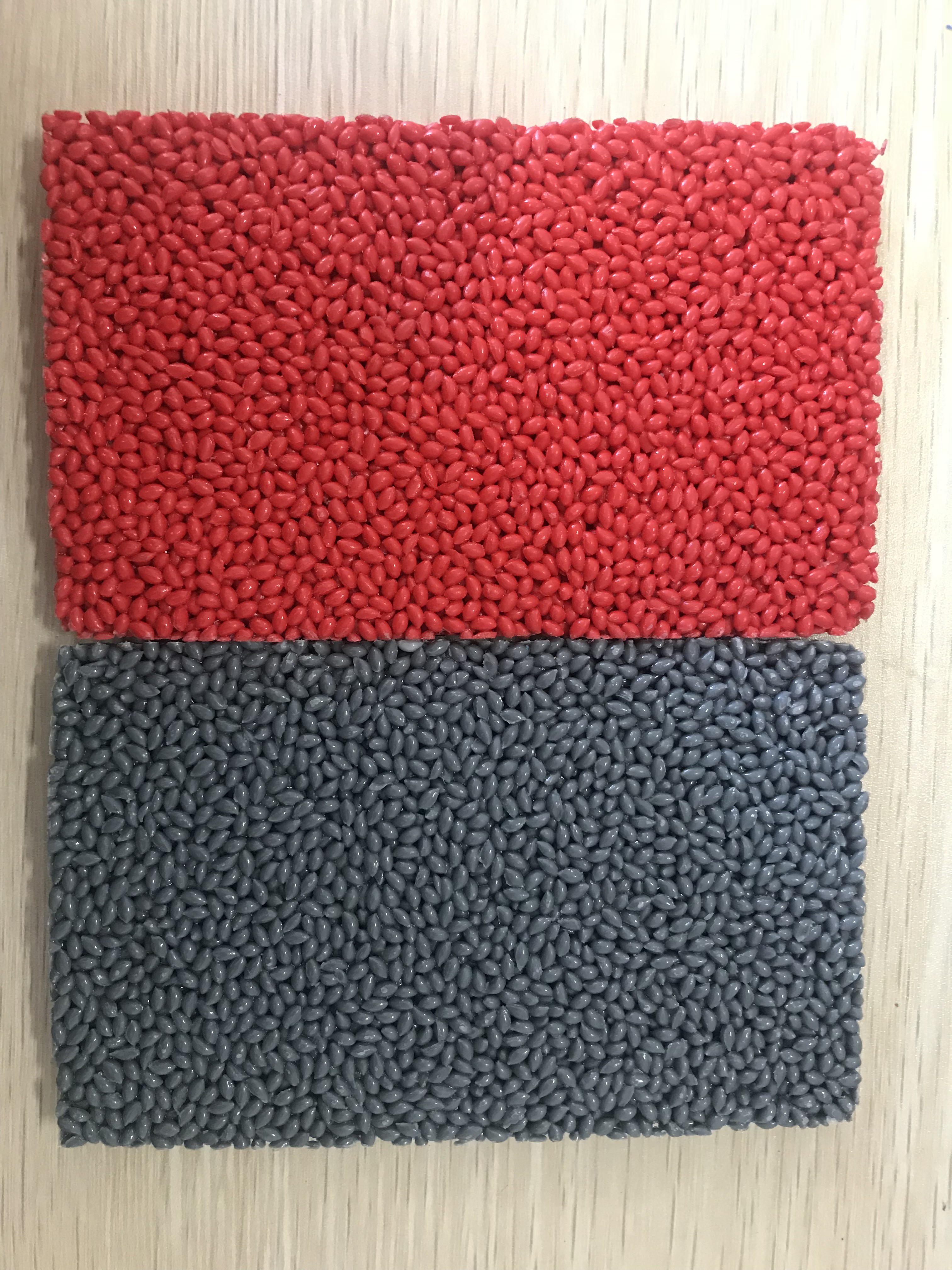 Anti Flame Rice Shape Volleyball Ground EPDM Rubber Crumb