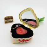 Lovely Custom Metal Music Dance Jewelry Storage Box