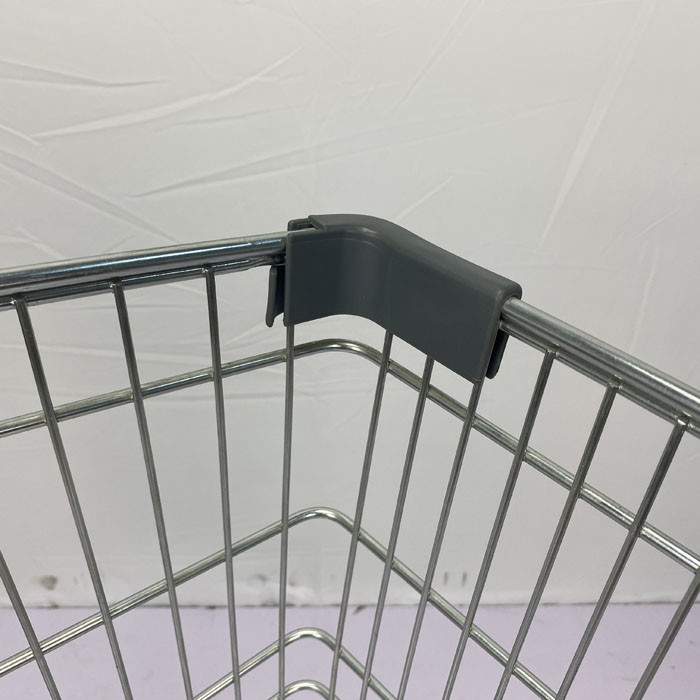125L Conventional Metal Shopping Trolley Grocery Cart Australian Style PU Wheels CE Certificate
