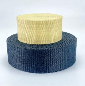Quality Abrasion Resistant Aramid Cord Belt Anti Static Woven Kevlar Fabric Strips wholesale