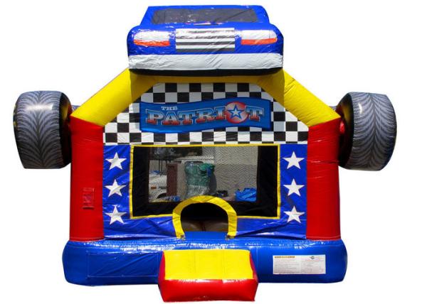 Funny Patriot Inflatable Large Large Bouncy Castle Hire , Childrens / Adult
