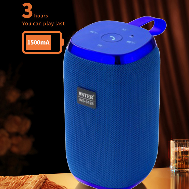 5.0 TWS Wireless Portable Bluetooth Speaker For Outdoor No Distortion