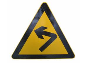 Quality Durable Yellow Triangle Sheet Raffic Warning Danger Traffic Signs wholesale