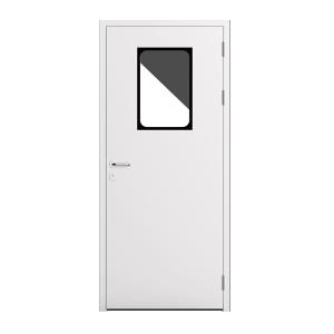 China ISO 14644 Cleanroom Steel Door with Hermetic Sealing | Contamination-Proof & Electrostatic Dissipative on sale