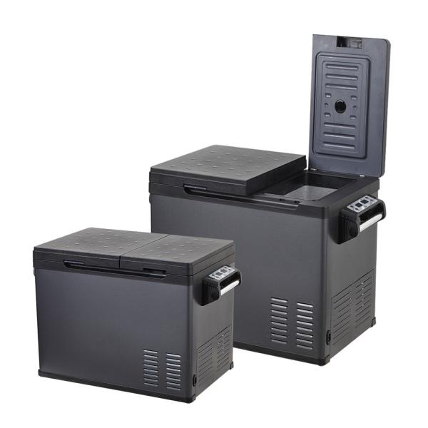 Rechargeable Compressor Camping Fridge 50L Car DC Solar Refrigerator and Freezer