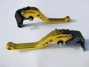 Quality Yellow Motorcycle Adjustable Clutch Lever For Aprilia Rsv Tuono Falco Rst1000 wholesale
