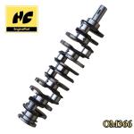 Original crankshaft for hydraulic excavator engine parts OM366