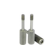 Stainless Steel Tamper Proof Torx Screws , Button Head Tamper Resistant Screws