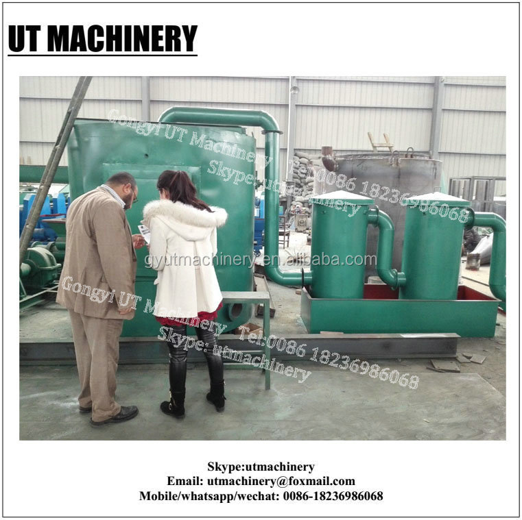 Bio Carbon Charring Furnace with Environmental Hot Air Flow and 8-9 Hours Cooling Time