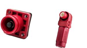 Quality 12MM Battery Storage Connector Male Female Wire Connectors 250A Red Plug wholesale