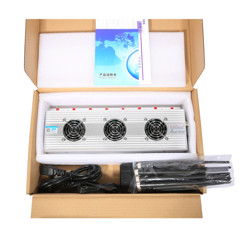 Vehicle tracking blocker loan company detention center mobile phone jammer examination room 2G.3G.4G mobile phone signal jammer