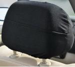 Football Fans Car Headrest Covers Spandex Polyester Knitting 25*27cm