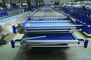 Quality Two Layer Roofing Sheet Roll Forming Machine , Metal Roofing Roll Former wholesale