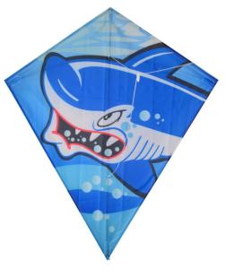Quality Shark Pattern Diamond Stunt Kite Various Size Convenient Carry Durable wholesale