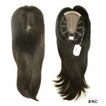 100% European Virgin Hair women Mono hair topper natural color double drawn full
