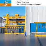 Circle Type Production Line Supplier Hot Dip Galvanizing Equipment Line Turnkey