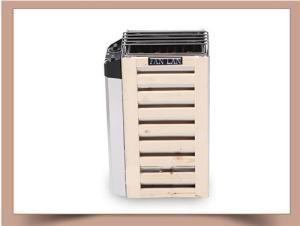 Quality Wooden Frame Dry Steam Sauna Heater , Mini Size Portable Electric Sauna Stove wholesale