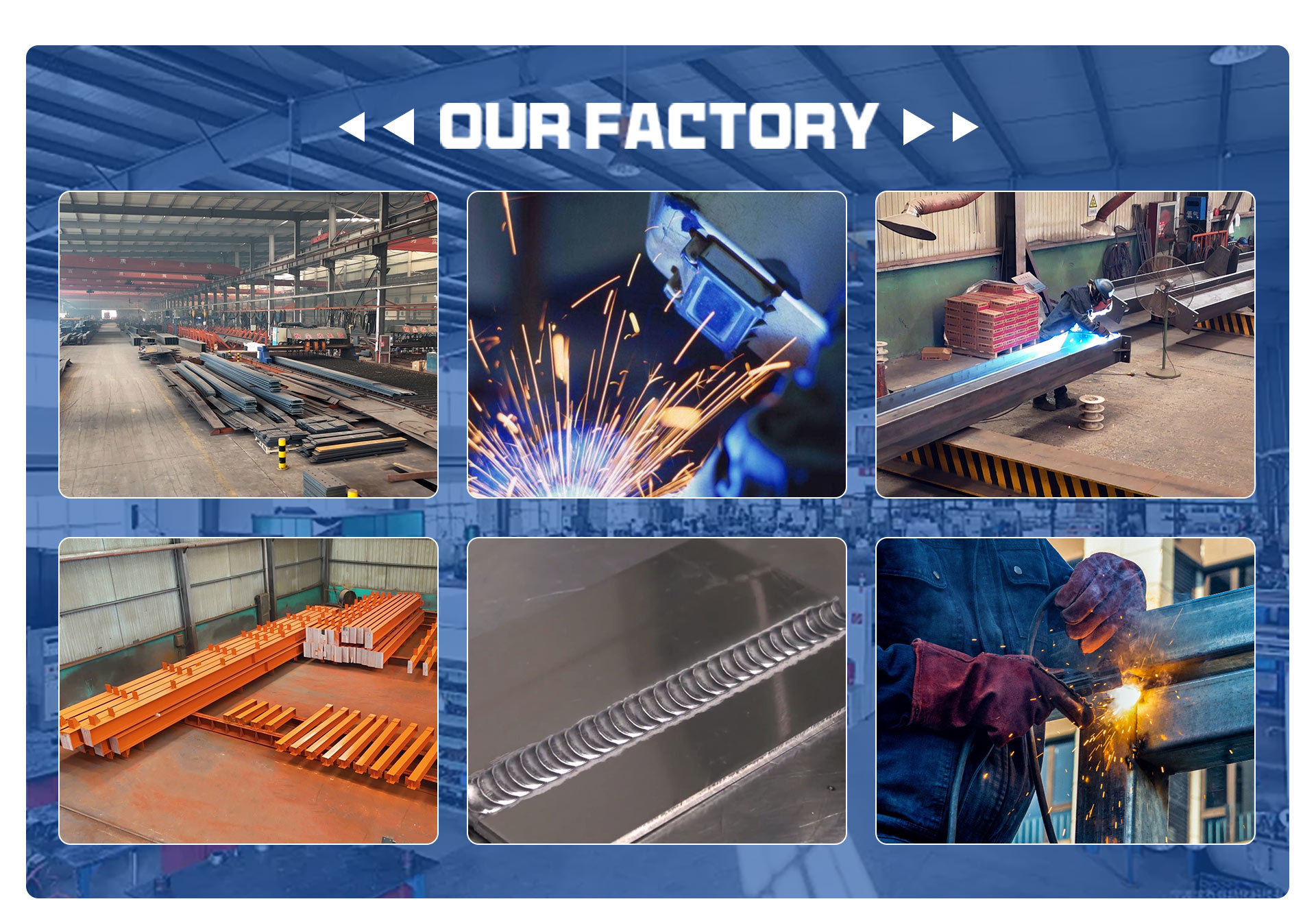 Wide Span Steel Frame Building Construction Prefab Metal Storage Buildings