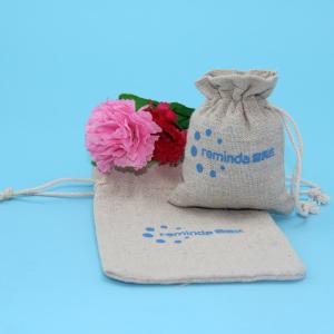 Quality Felt Mini Travel Jute Drawstring Bag Portable Logo Embroidered For Gift Jewelry wholesale