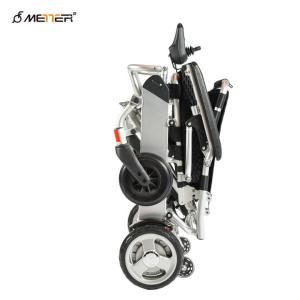 Quality Aluminum Alloy 18KG Travel Electric Wheelchair For Elderly People wholesale