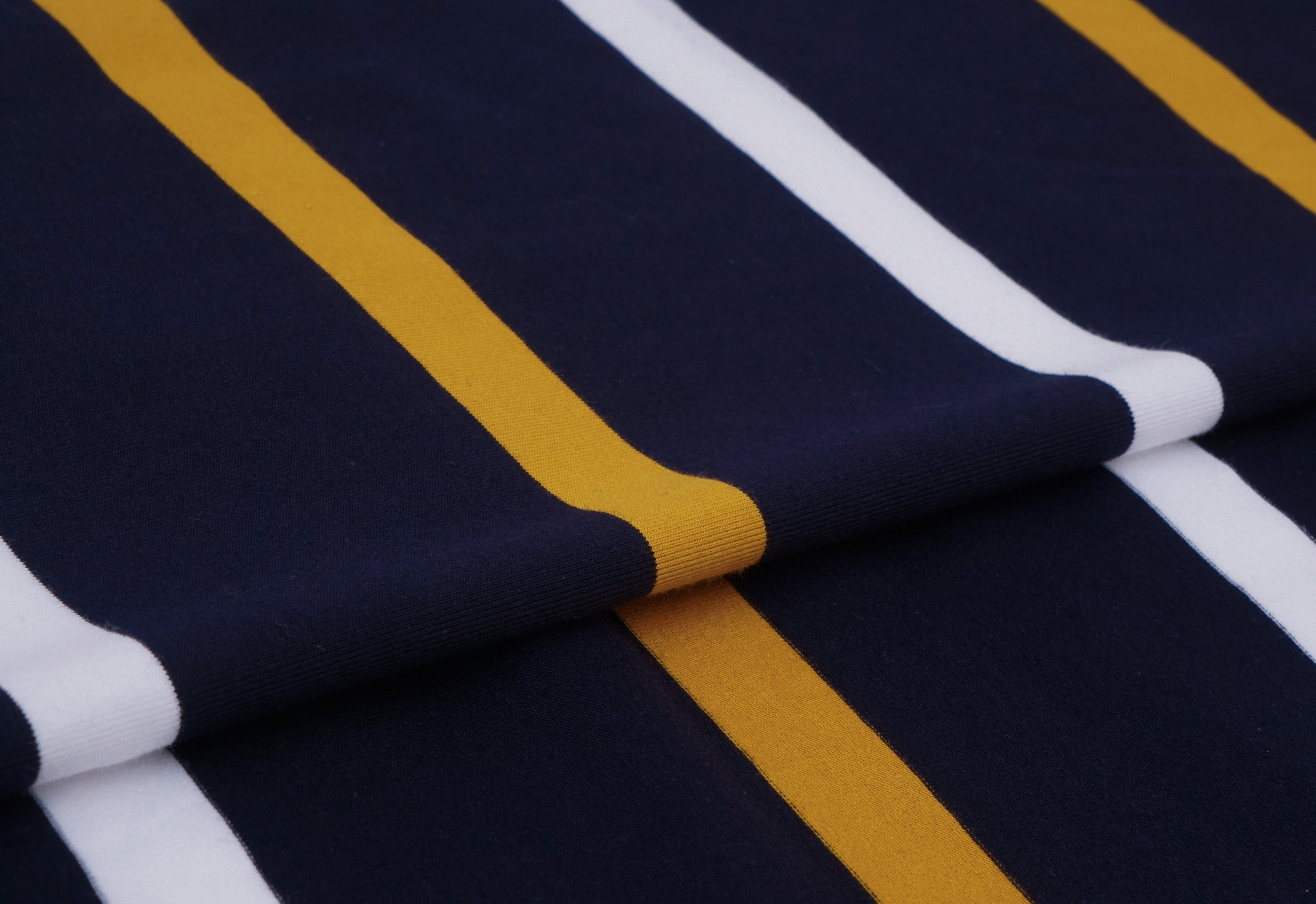 High Quality And Breathable And Comfortable Striped Knit Fabric For Polo Shirt