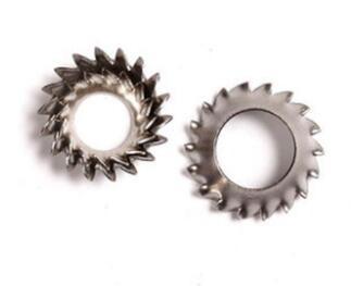 Stainless Steel Countersunk Serrated Lock Washer / External Tooth Lock Washer