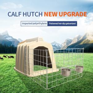 Quality UV Resistant Galvanized Calf Shelter For Superior Protection 2200*1500*1550mm wholesale