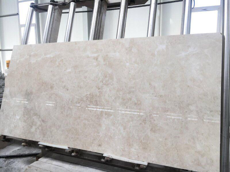 High polished latte beige marble floor tiles cafe latte marble