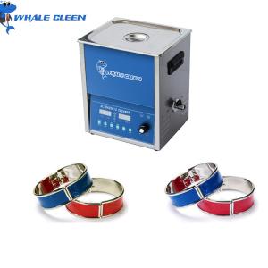 Quality Single Phase Ultrasonic Jewelry Cleaning Machine 40khz 100W Power Adjustable wholesale