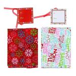 Giant Gift Bag Tag Snowflake 36"X44" Bike Big Birthday Sack Christmas