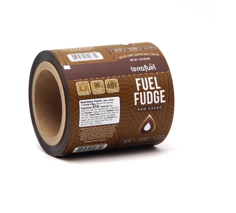 Aluminum Foil Plastic Packaging Roll Gluten Free Natural Grain Dry Food 0.5 Ounce