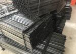 star picket/Y post/fence post/temporary fence post black coated bitumen painted