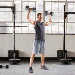 Anti Slip 50 Lb Cast Iron Kettlebell Anti Wear 2.5kg Hex Head Dumbbells