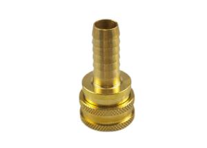 Quality NBR Straight Through Coupler , Brass Quick Connect wholesale
