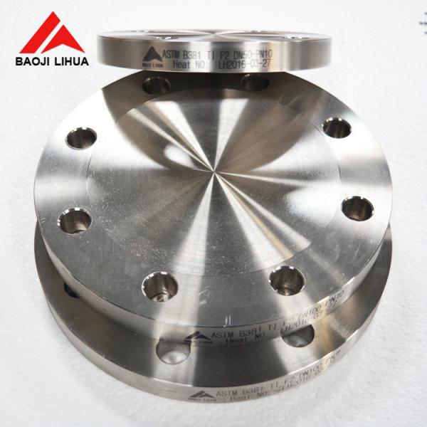 Cheap ASME B16.5 Pipe RF Titanium Blind Flange 4" Class 300 UNS R50400 for sale