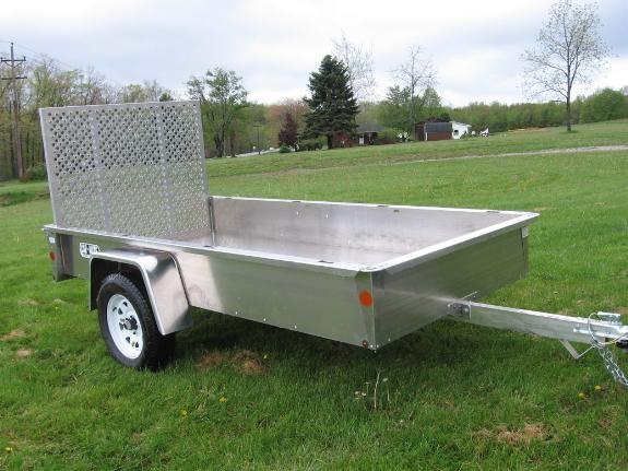 7 x 5 Single Axle Aluminum Box Trailer 750KG