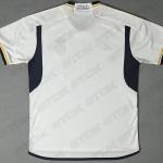 Fan Polyester White Football Jersey Tear Resistant Striped Football Shirts