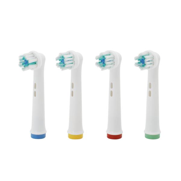 Antibacterial Replacement Brush Heads , Nylon Electric Toothbrush Heads