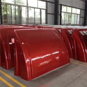 Quality Painting Surface Fiberglass Tractor Parts Agricultural FRP Tractor Engine Cover wholesale