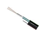 Black Outdoor Aerial Fiber Optic Cable GYXTC8S Singlemode Figure 8 Self